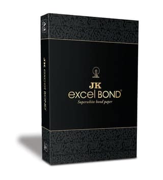 JK Excel Bond : 100 GSM - A4 (Box pack containing 4 reams)