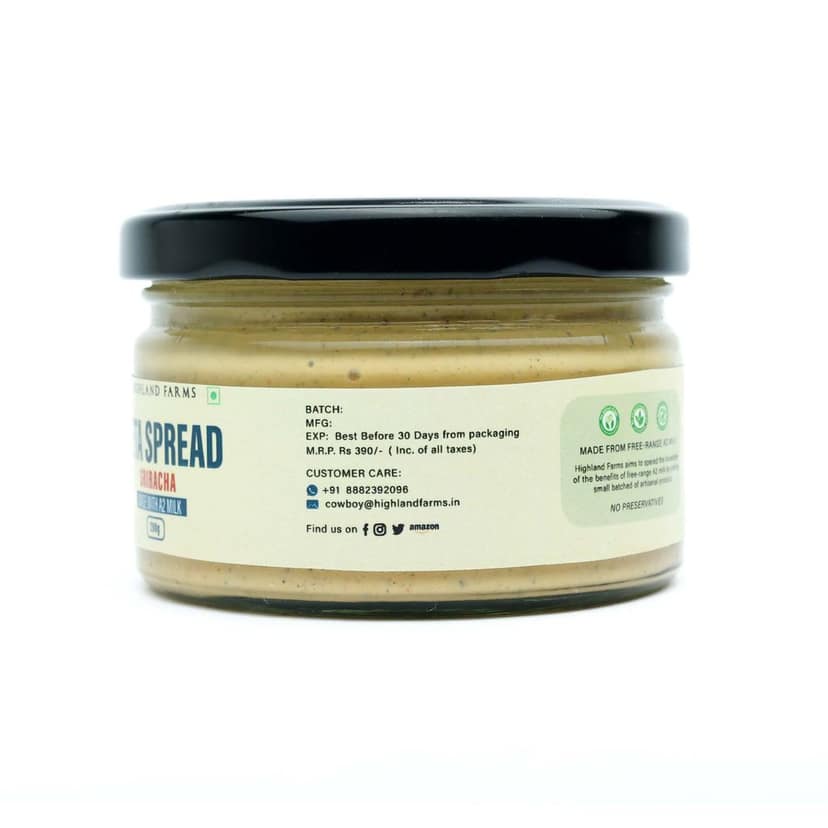 Feta Spread Sriracha 200G view 2
