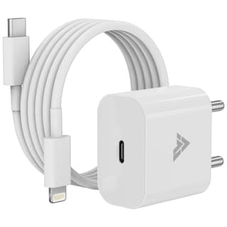 DR VAKU 20W Charger Adapter Lightning Cable Combo (MFi-Certified) Compatible with 14/14Plus/14Pro/14 Pro max/iPhone 13/13 Pro/13 Pro max 12/12 Pro/11/X/Xr- White