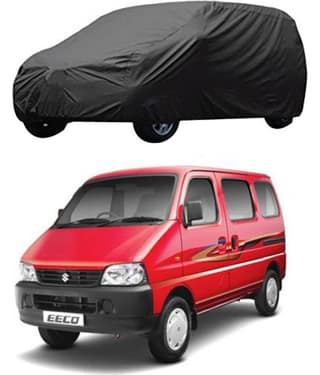 Autoretail Grey Color Dust Proof Car Body Polyster Cover Polyster For Maruti Suzuki Eeco