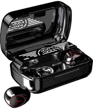 COREGENIX CORE-66Pro Bluetooth True Wireless (TWS) In Ear 48 Hours Playback Low Latency,Fast charging IPX5(Splash & Sweat Proof) Black