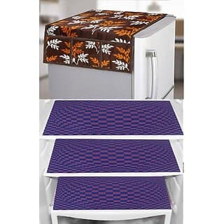 REVEXO Refrigerator Cover (Width: 20 cm, Multicolor) view 2