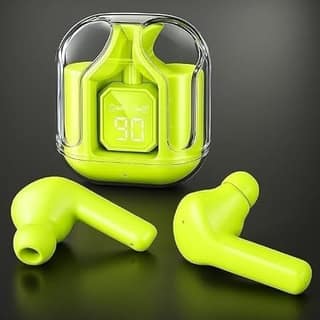 Wireless Bluetooth 5.3 TWS Earbuds with Charging Case, Touch Control, HD Sound & Clear Calling