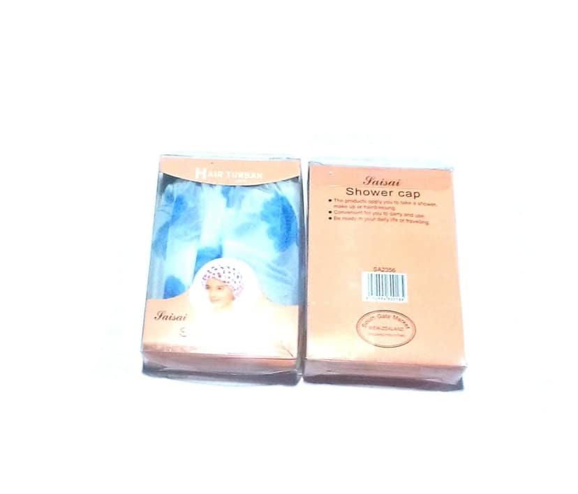 Nawani 2 Pic Elastic Shower Cap Free Size ( Colors May Vary) view 2