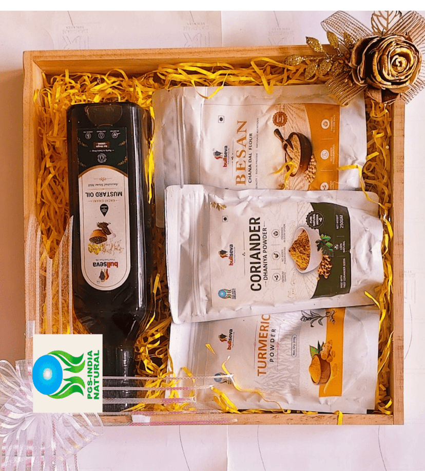 Spice and oil gift pack-natural farming certified