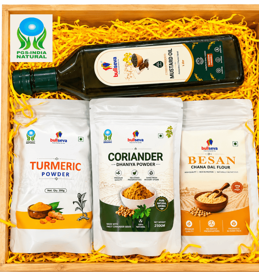 Spice and oil gift pack-natural farming certified view 2