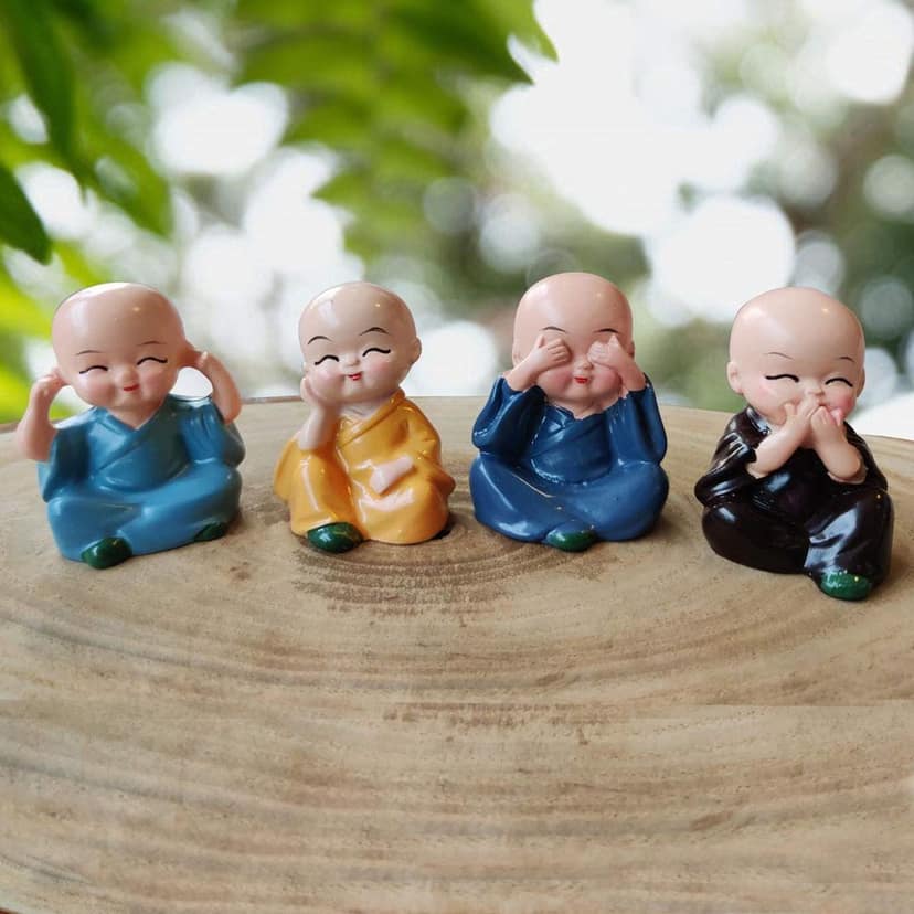Baby Buddha Showpiece Set – Peaceful Home & Office Decor view 3