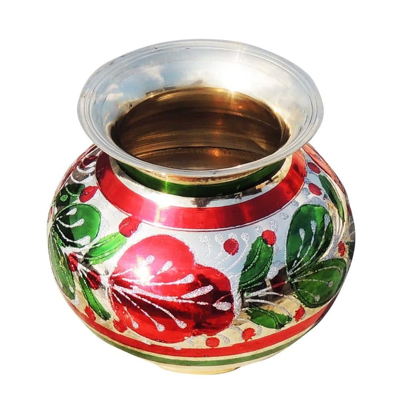 Brass Matki Colour No. 4, 350 ML (ZMAS152 B) view 2