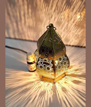 R.R.V. International Brass Aroma Diffusers - Pack of 1