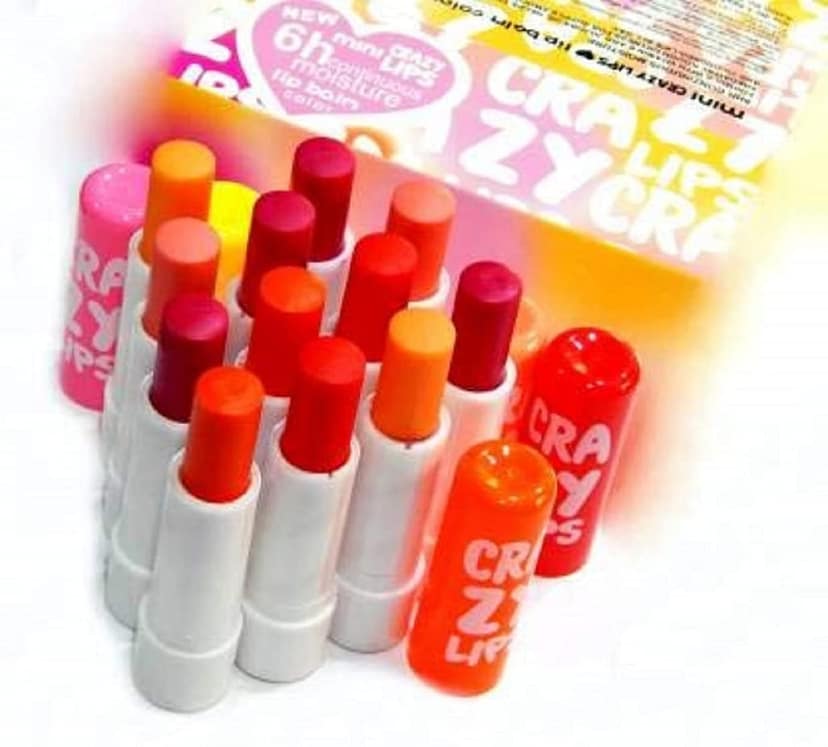 Elecsera Cosmetic Crazy Multicolor Fruity Flavor (Pack of: 12, 36 g)