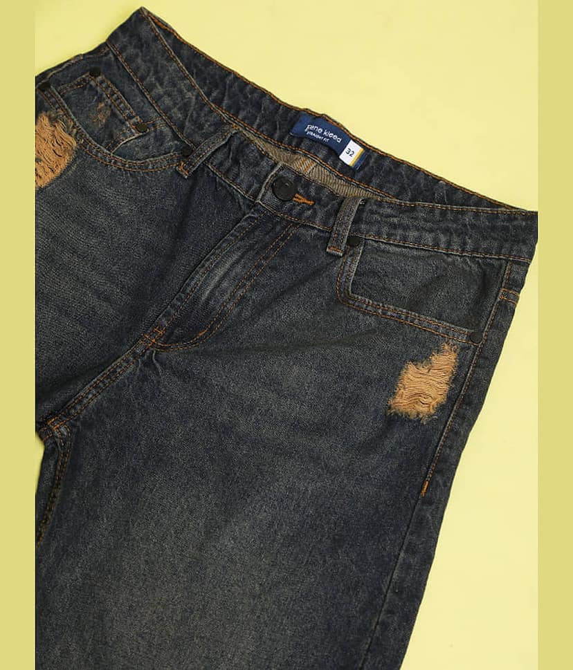 Bene Kleed Straight Solid Men's Jeans - Dark Blue ( Pack of 1 ) view 5