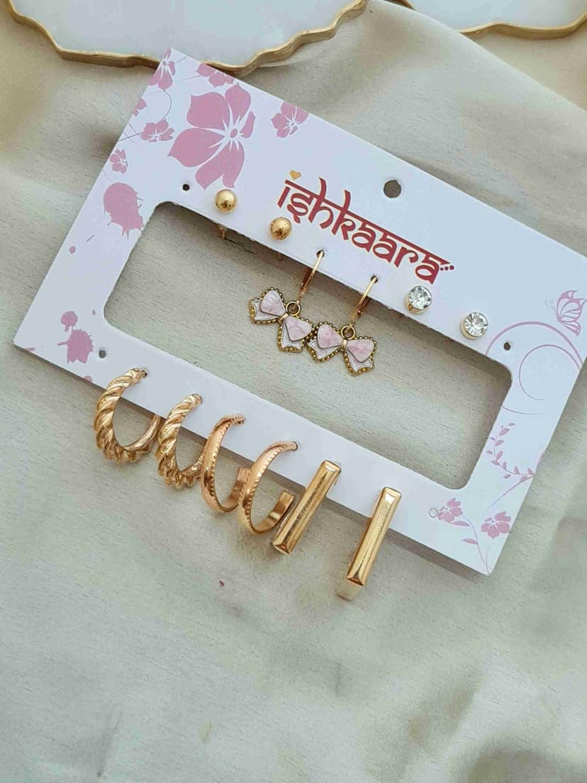 Ishkaara Sweetheart Hoops Combo