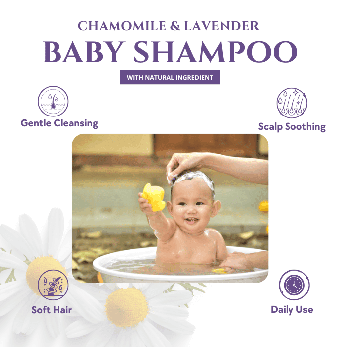 TENDER | Nourishing Baby Shampoo | Lavender | Chamomile | Cleanse | Calm | Protect view 5