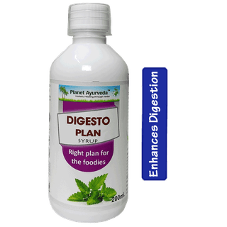 Planet Ayurveda Digesto Plan Syrup 200 ml [Pack of 3] - The Right Plan for the Foodies