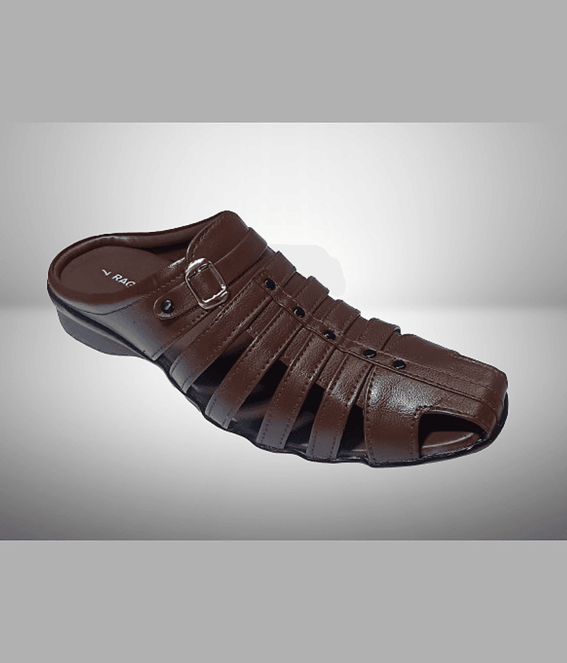 RAGE GAZE - Brown Men's Sandals view 2