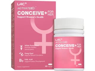 LAC Activated Conceive+ For Her 60caps
