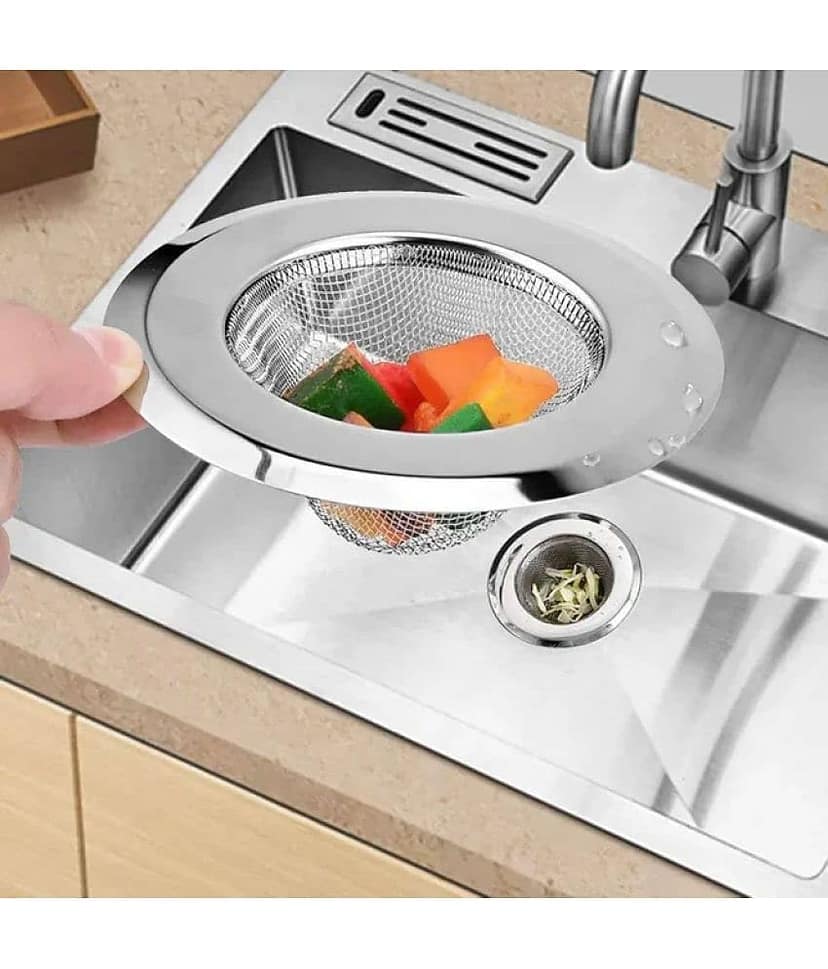 stain steel sink strainer pack of 1