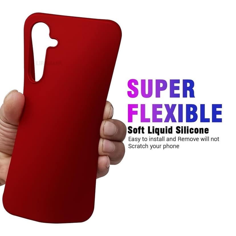 LIRAMARK Liquid Silicone Soft Back Cover Case for Samsung Galaxy S23 FE 5G view 6