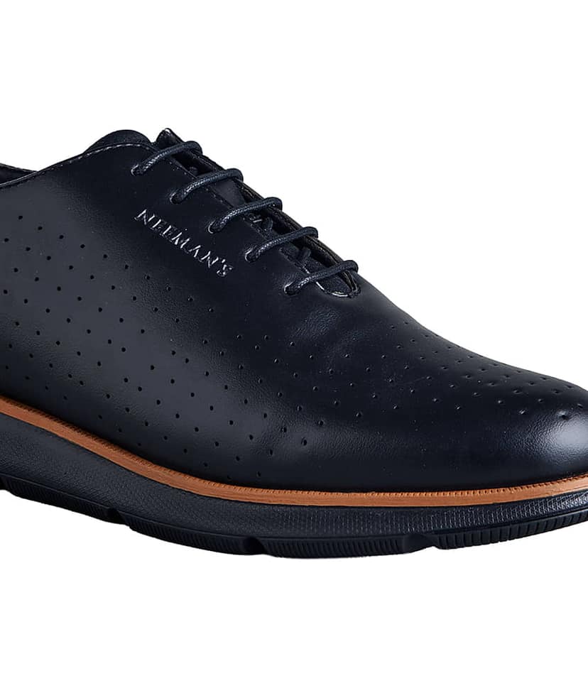 Neemans Flexy Brogues Black Men's Sneakers view 6