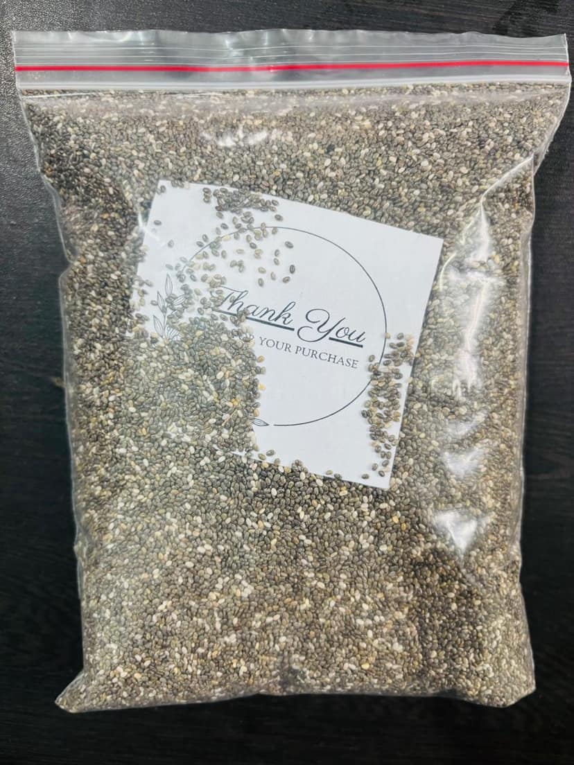 Niwari Kisaan Chia Seeds Rich in Omega Three and Fiber 500 gm view 2