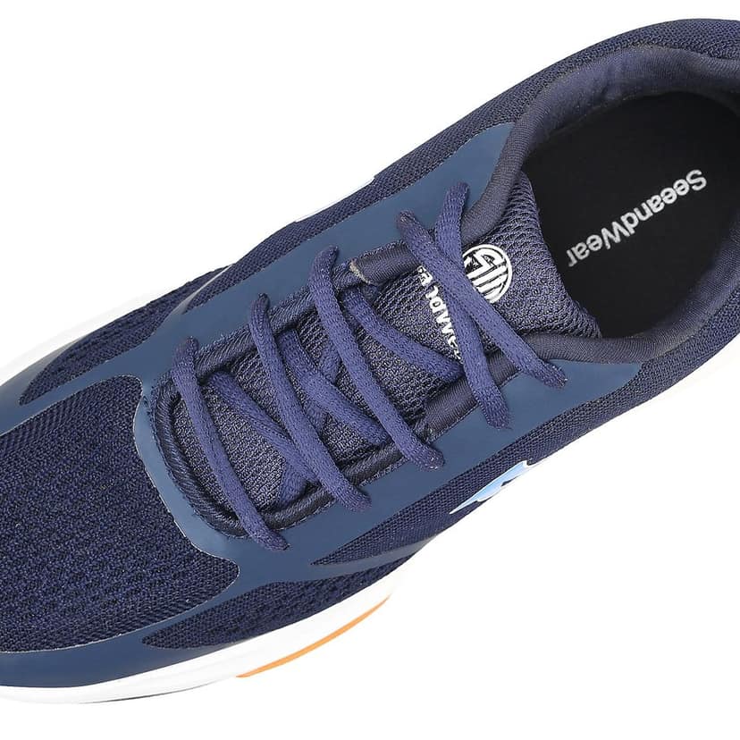 SeeandWear Velocity Sports Running Shoes For Men (Blue) view 5
