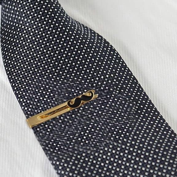 LUCKY JEWELLERY Unique Black Color Golden Plated Formal Wedding Shirt, Suit, Blazer Cufflinks Pair Set for Men.(330-M4C5-A5385) view 3