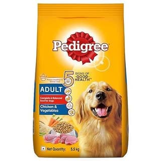 Pedigree Adult Dry Dog Food Food, Chicken & Vegetables 5.5 kgs