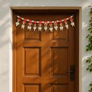 Handcrafted Decorative Door Hanging | Traditional Door Décor | Festive & Elegant Home Decoration