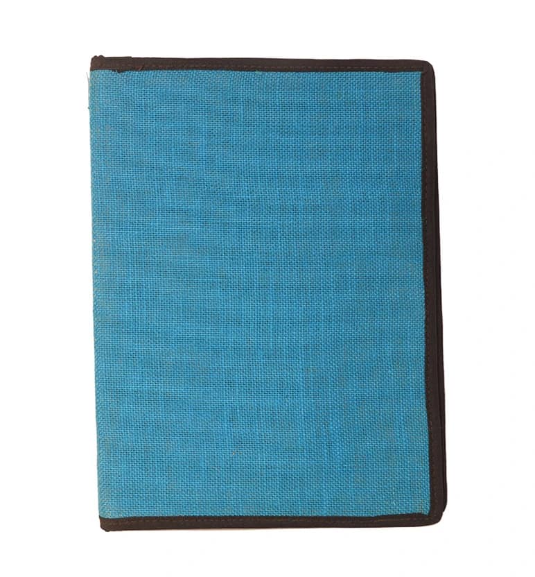Handcrafted Jute File Folder – Eco-Friendly Document Organizer view 5