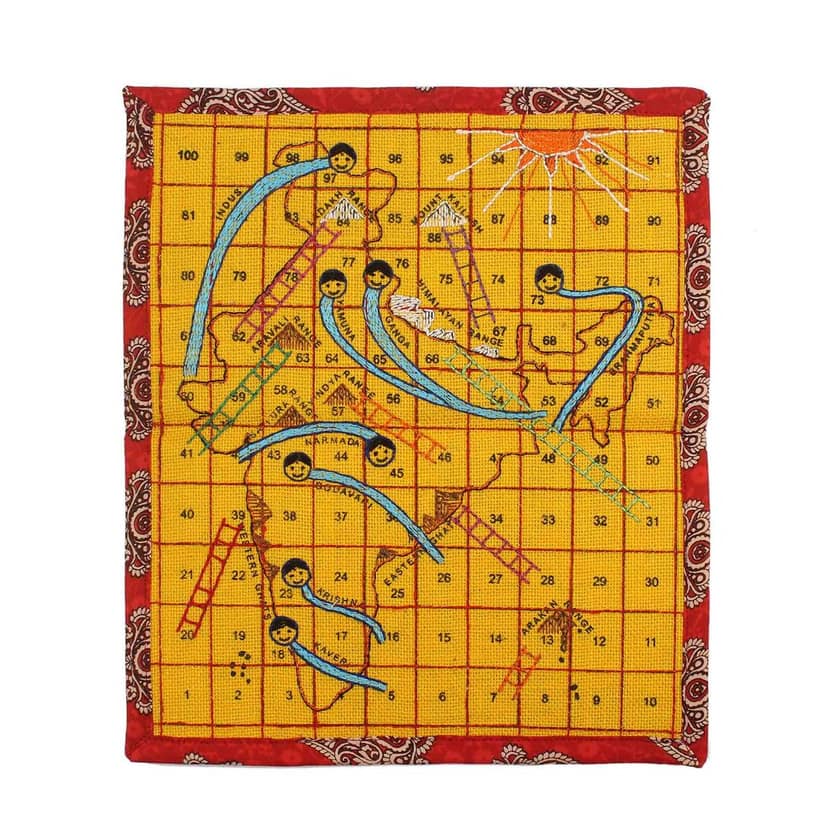 Tribes India Handmade River & Mountain Game view 2