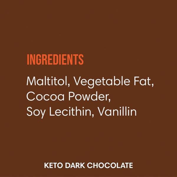 Lo! Foods Dark Keto Chocolates 80 Gms 40 Gms X Pack of 2 view 3