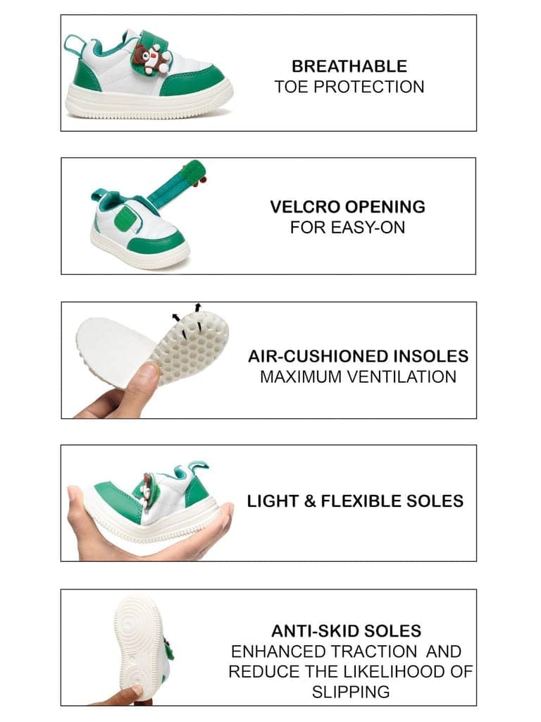 COZY Comfortable & LightWeight Lace-Free Sneakers - Green (Unisex) view 10