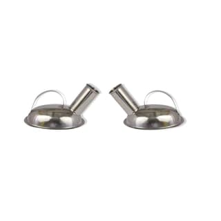 FAIRBIZPS Men's Stainless Steel Urinal 600 ML - Durable and Hygienic Pack of 2