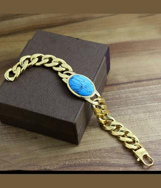 The Jewelbox Gold Stainless Steel Bracelets