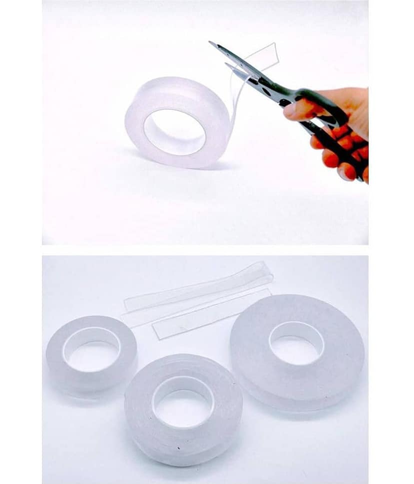 grip tape LDL Double Sided Grip Tape, Adhesive Grip Tape, Transparent Strong Traceless Tape - Pack of 1 view 2