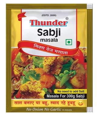 Thunder Sabji Masala 12g ( Pack of 12 )
