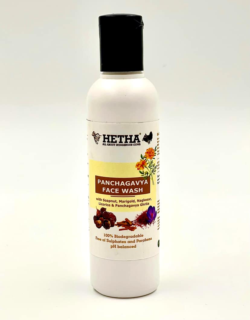 Panchagavya Face Wash (Size - 100ml) by HETHA