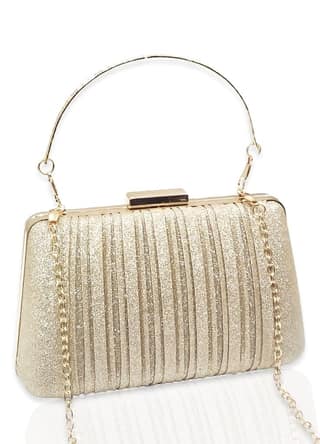 Magnifique Polyurethane ?Women's Hand/Sling/Side Bag/Purse? (Free Size_Clear)