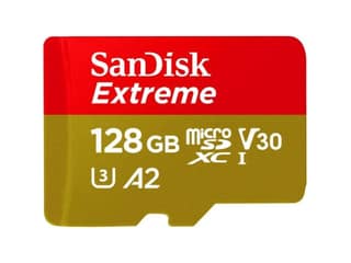 SANDISK Extreme MICRO SD CARD - 128 GB