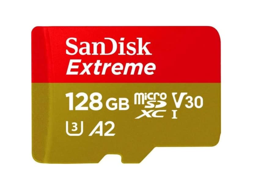 SANDISK Extreme MICRO SD CARD - 128 GB