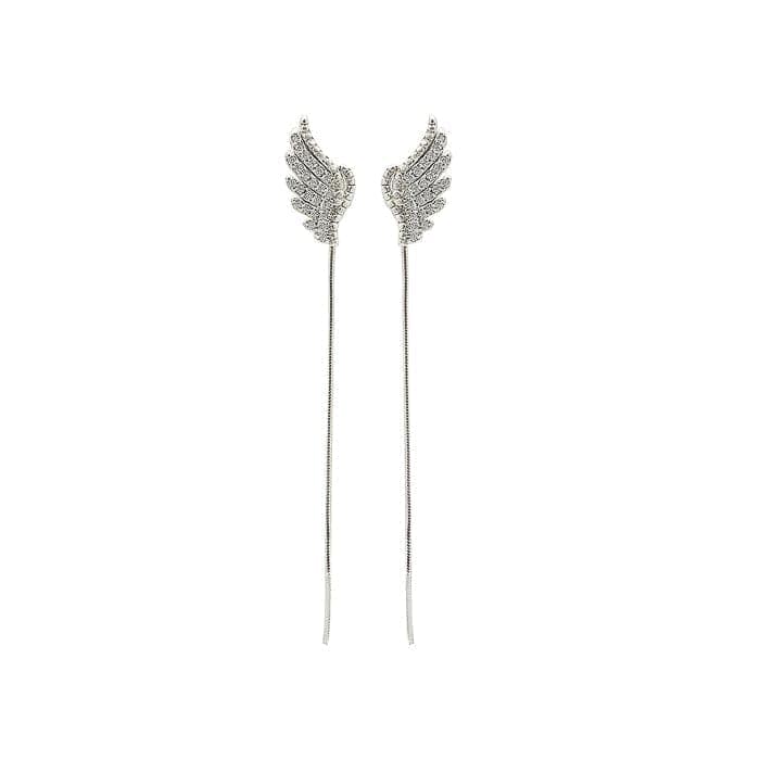 Silver Fly High Earrings