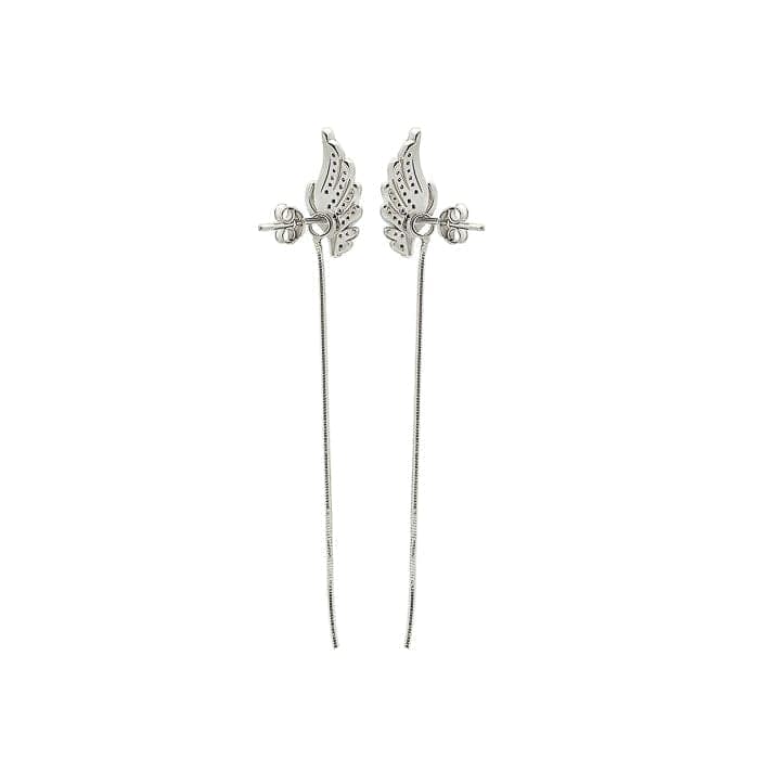 Silver Fly High Earrings view 5