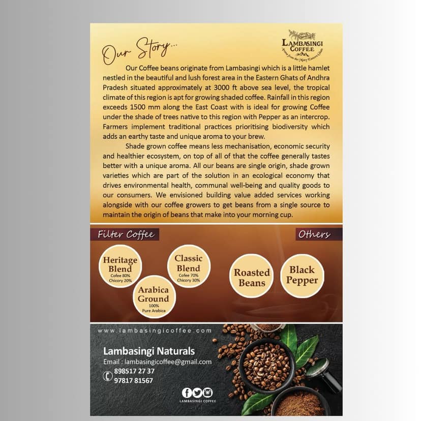 Arabica Ground Coffee - Freshly Roasted, 100% Arabica, Single-Origin, Ground Coffee view 4