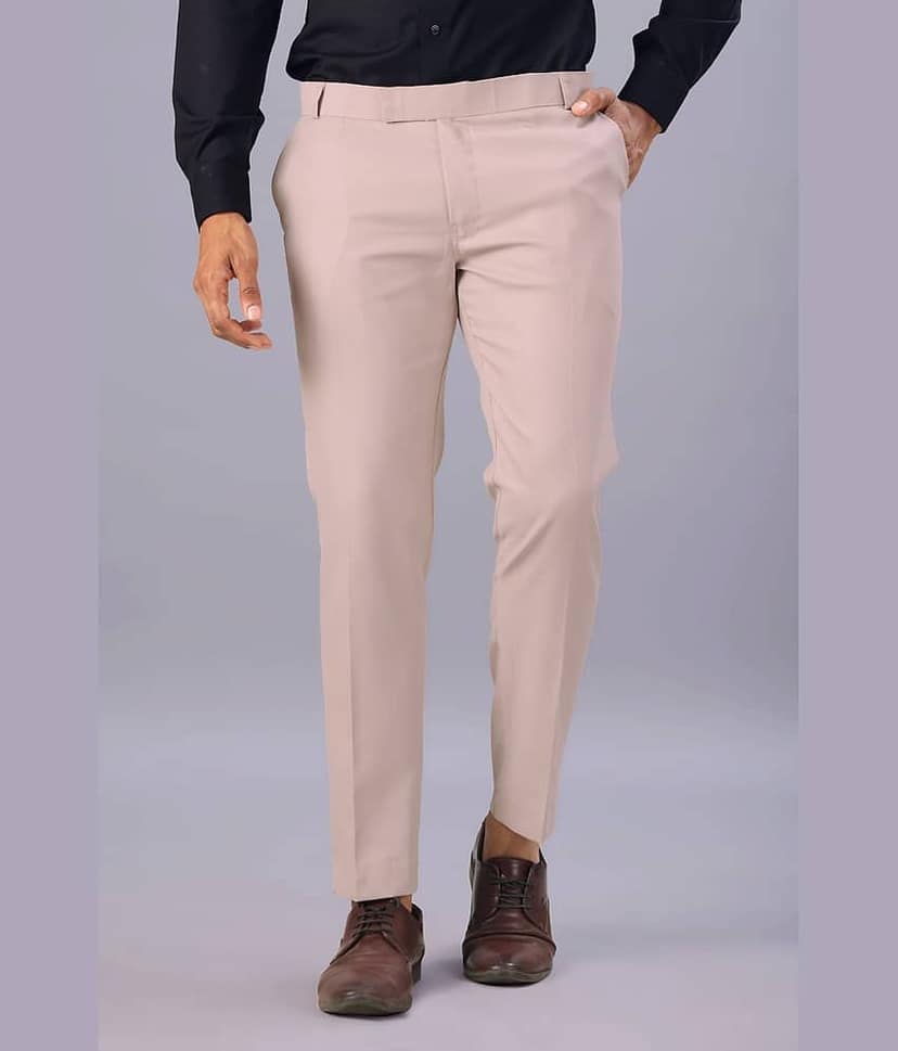 MOUDLIN Regular Men's Formal Trouser - Black ( Pack of 1 )