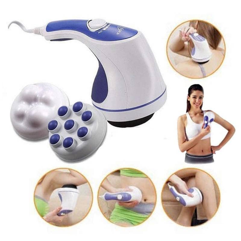 ReLAXtone Body Massager (White and Purple) | Full Body Relaxation & Toning | Daily Wellness view 3