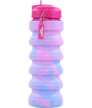 Smily Kiddos Silicone Expandable Bottle - Magenta