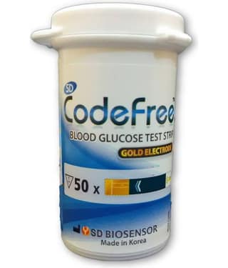 Codefree Sd Bloodglucose 50 Test Strip Without Box