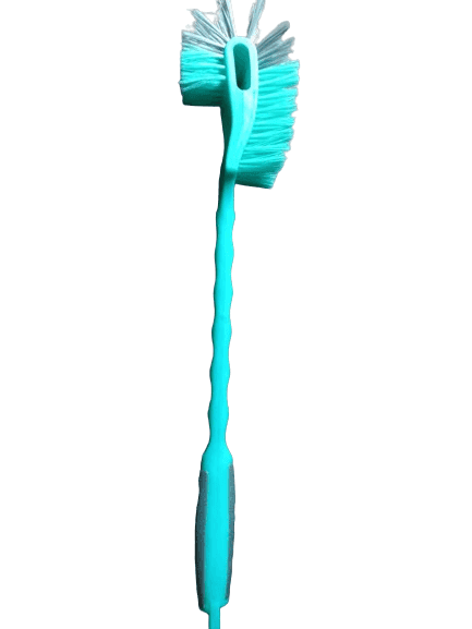 JMP BRUSH Hockey Shape Toilet Cleaner Brush for Western and Indian Pack Of 4 view 2