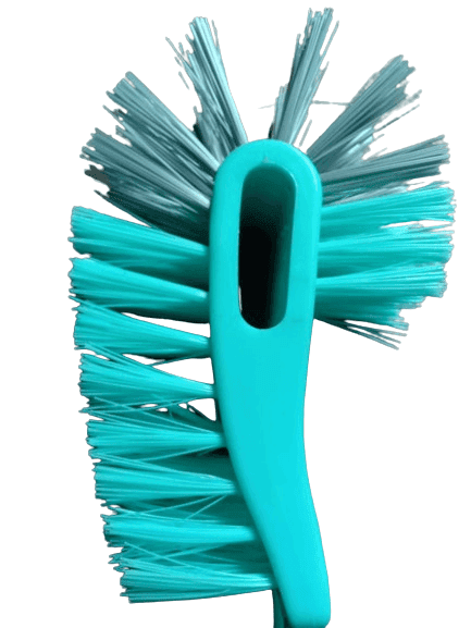 JMP BRUSH Hockey Shape Toilet Cleaner Brush for Western and Indian Pack Of 4 view 4