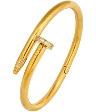 ZIVOM Gold Stainless Steel Bracelets